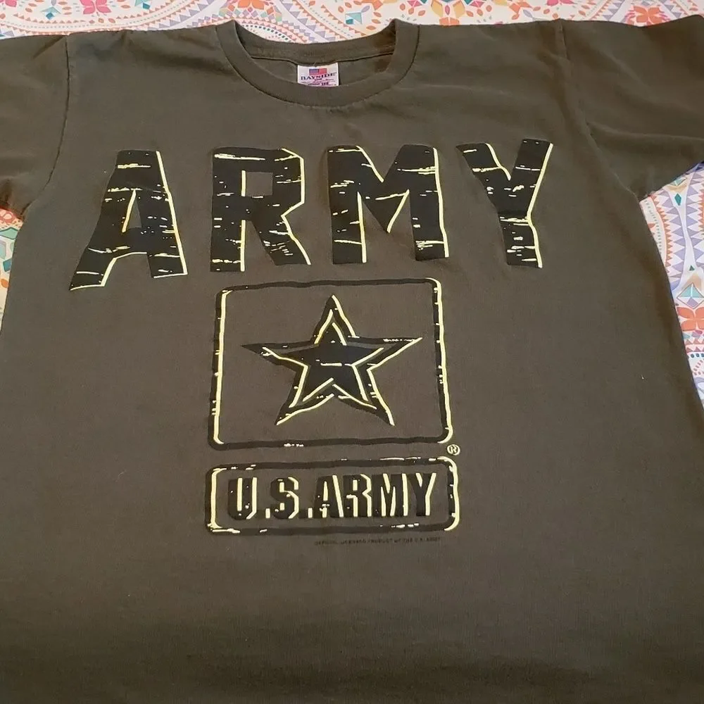 Boys U S Army T-Shirt Youth Sz S